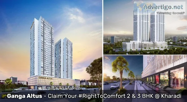 Buy 1, 2, & 3 bhk furnished flats in kharadi pune