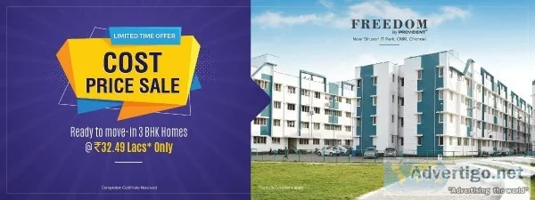 3 BHK Flats near OMR  2 andamp 3 BHK Apartments in Chennai  Prov