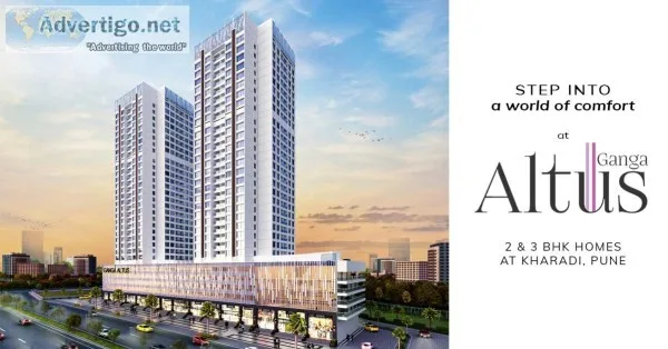 Buy 1, 2, & 3 bhk furnished flats in kharadi pune