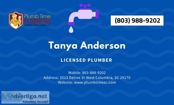 Get Reliable and Fast Columbia SC Plumbers with Plumb Time