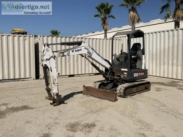 2015 BOBCAT E32 MINI HYDRAULIC EXCAVATOR 131914205