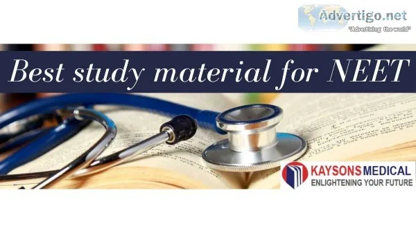 Best study material for NEET