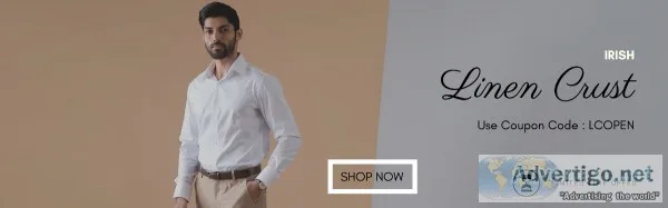 Linen Shirt Fabric-Linen Crust