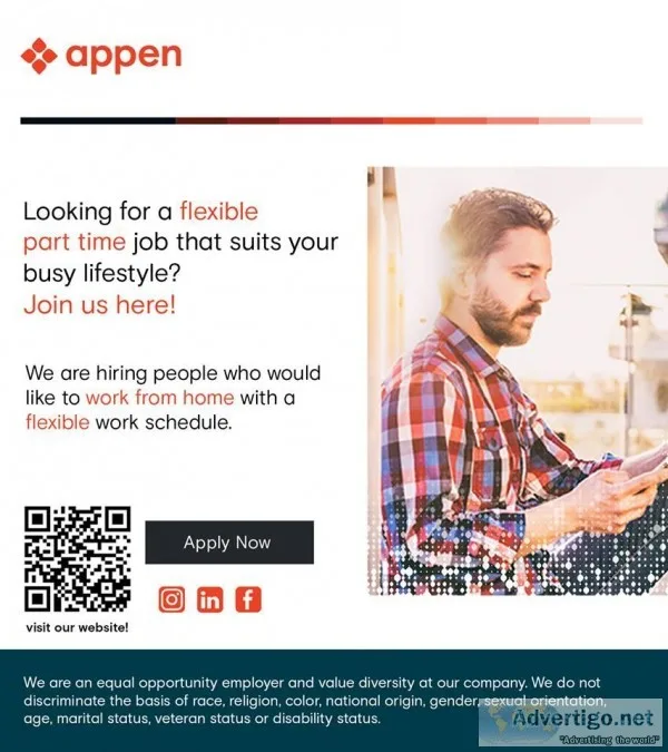 Be One of Our Flexible Workers