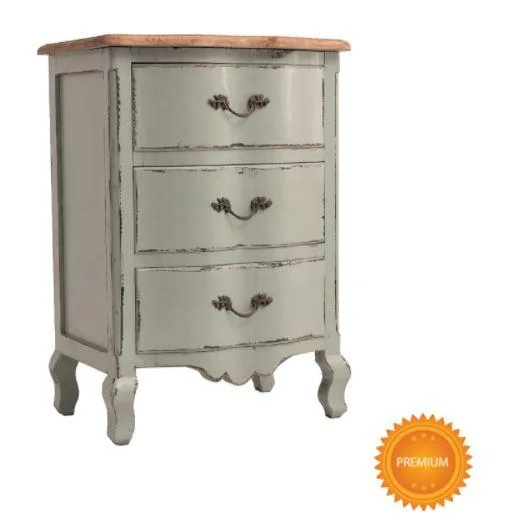 Kitty Sweet Green Bedside Table For Sale - ChicParadisLux
