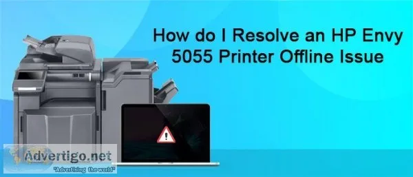 How do I get my HP printer back online