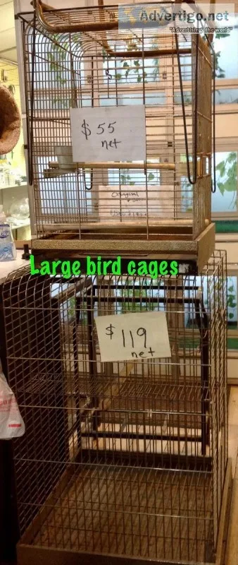 Large bird cages