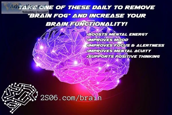 Get rid of brain fog for good
