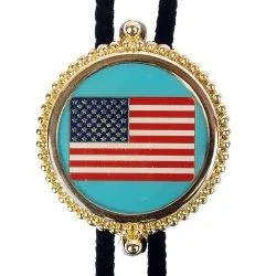 Great Patriotic Bolo Ties Gifts For Army Men