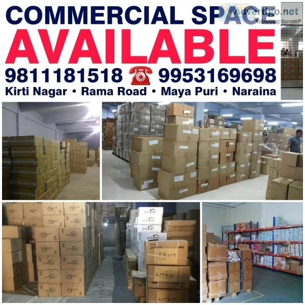 Warehouse Godown for Rent in Maya Puri 9811181518