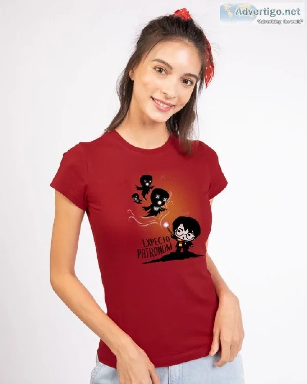 Buy Chibi Harry Red women s t shirts online India
