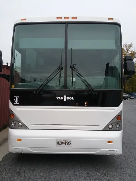 Motor coach transportation in md