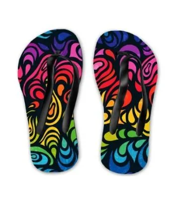 Rainbow Kids Flip Flops