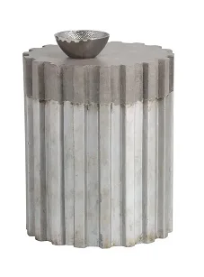 Buy Sunpan Pele Pedestal  Side Tables  Graysondh.com