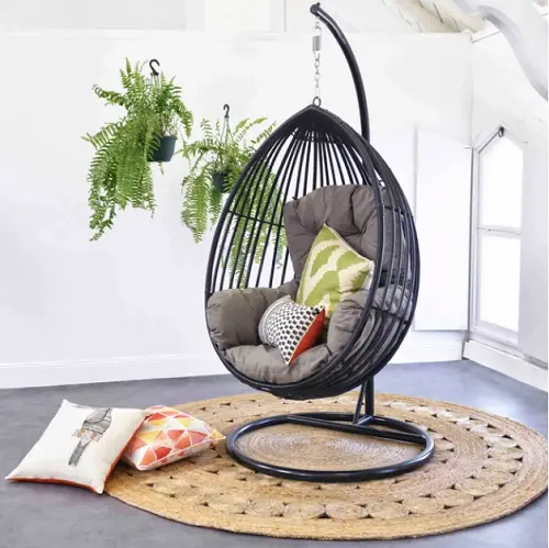 Premium Cocoon Style Single Seat Hanging Egg Chair.