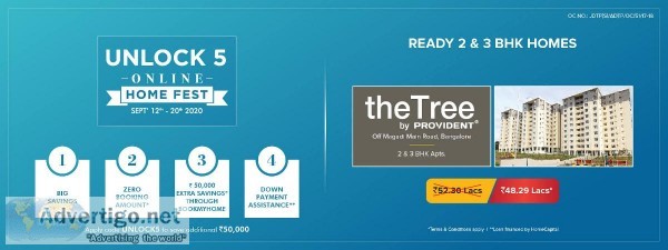 The Tree By Provident  Luxury Apartments in Magadi Road  2 and 3