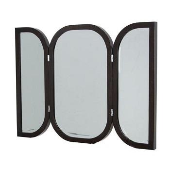 Buy Michael Amini Paris Chic Vanity Wall Mirror Espresso  Vanity