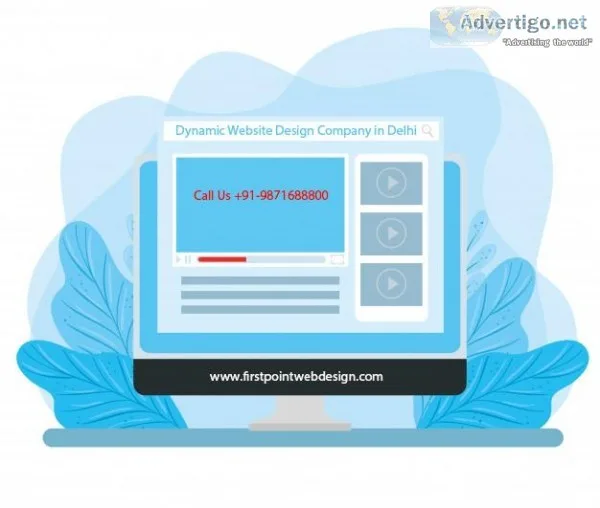 Dynamic Website Design Company in Delhi