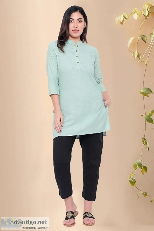 Short Kurta for Women- Rose Shree
