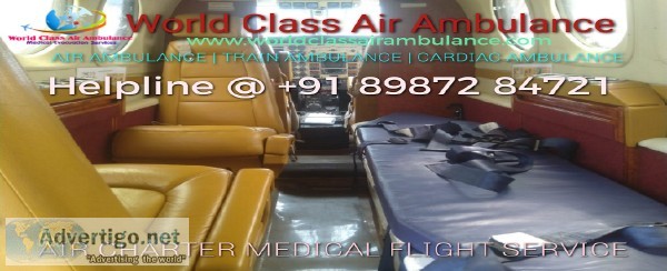World Class Air Ambulance in Patna- Check your Ambulance Save yo