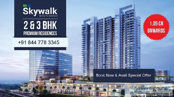 M3M Skywalk Sector 74 Gurgaon  Home To Ideal Things In Life