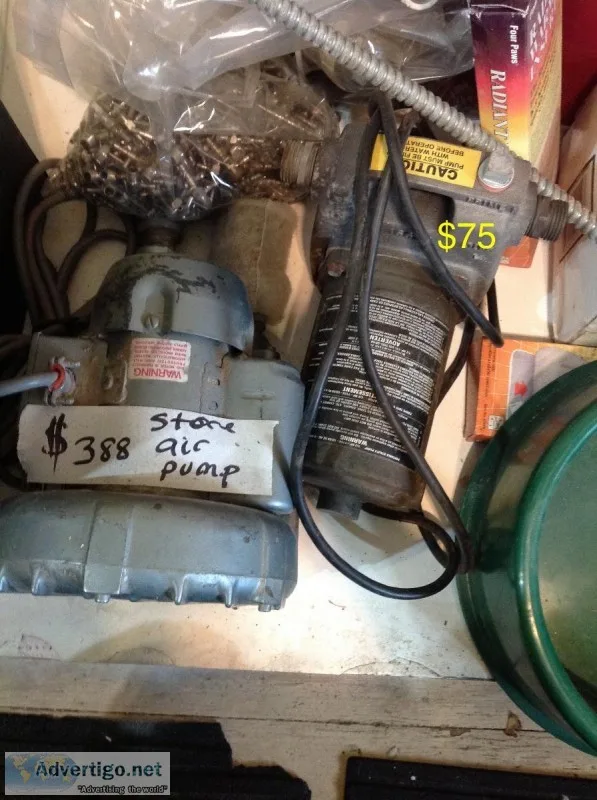 Chiller and Pumps