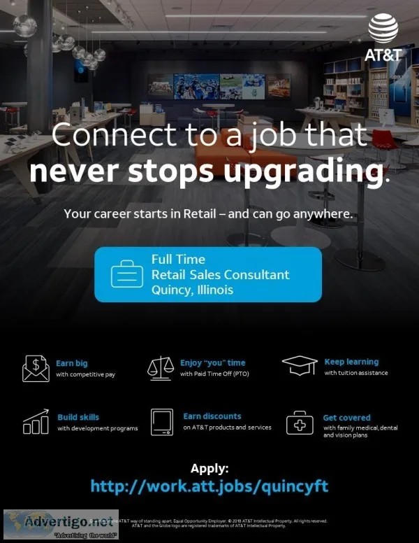 Full Time Retail Sales Consultant - Quincy IL