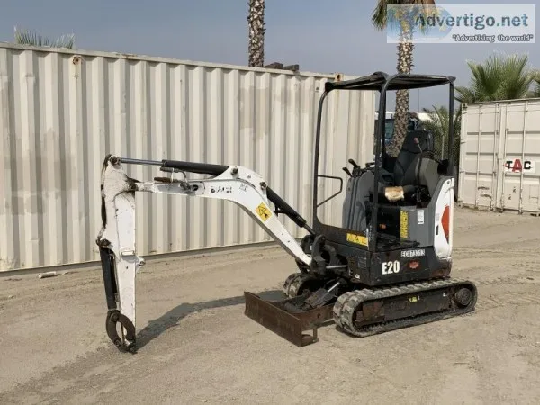 2015 BOBCAT E20 MINI HYDRAULIC EXCAVATOR 120002205