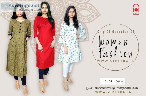 Online shopping for women