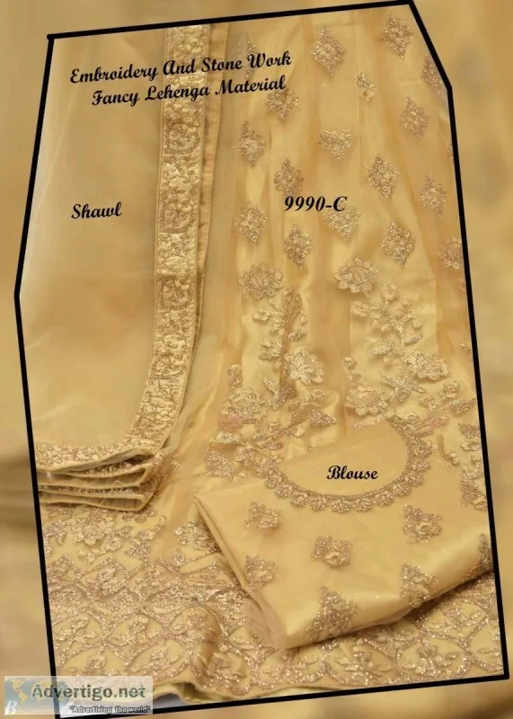 Lehenga materials