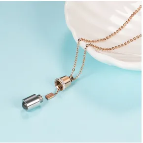 Shop for Capsule Pendant Necklace for Women ShoppySanta