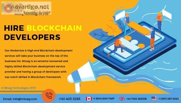 Hire Blockchain Developers&nbsp