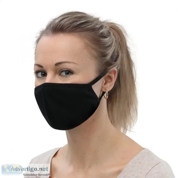 Black Face Mask for Men and Women - Shop Now