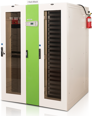 Air conditioned server rack