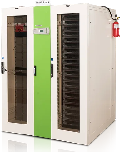 Air conditioned server rack