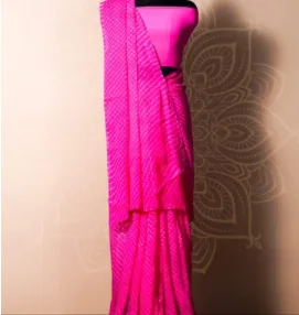 leheriya saree