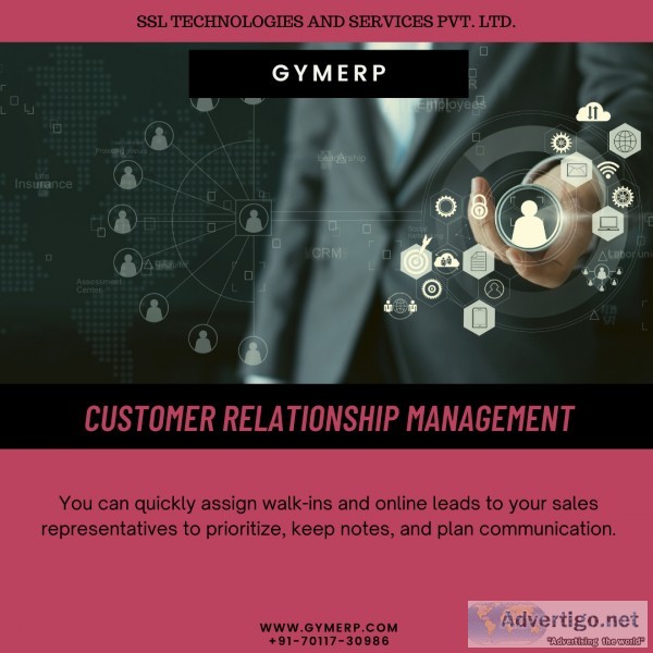 Customer Relationship Management By GYMERP