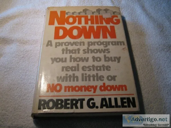 Nothing Down.  A proven program that shows you how to buy  Real 