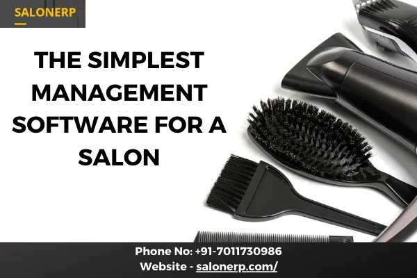 Tiny open source ERP system is specially designed for a salon  S