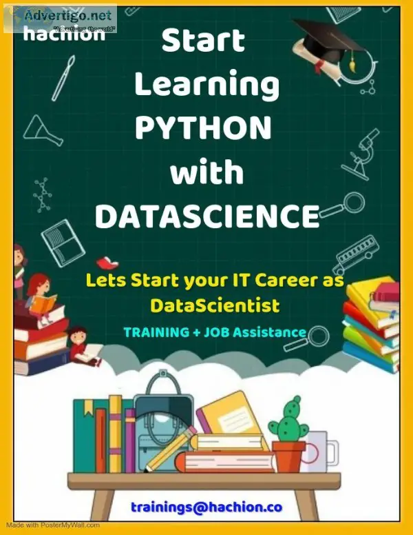 Datascience with python Live Online Training