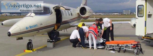 Get the world s fastest air ambulance services: call 9870001118