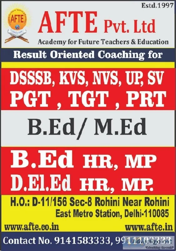 BEST INSTITUTE FOR TEACHER RECURITMENT