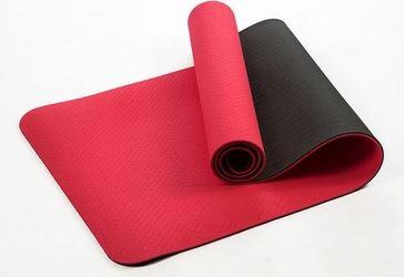 18361cm 6mm Thick Double Color Non-slip TPE Yoga Mat for GymHome
