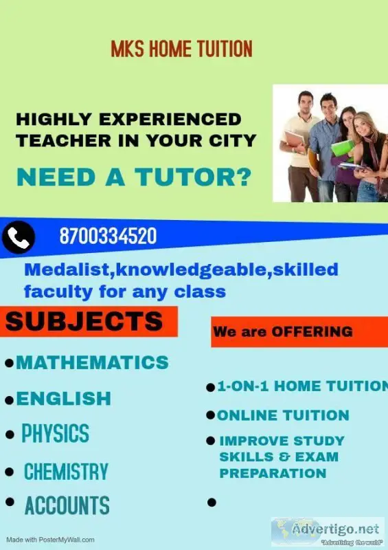 Get best home tutor in dwarka