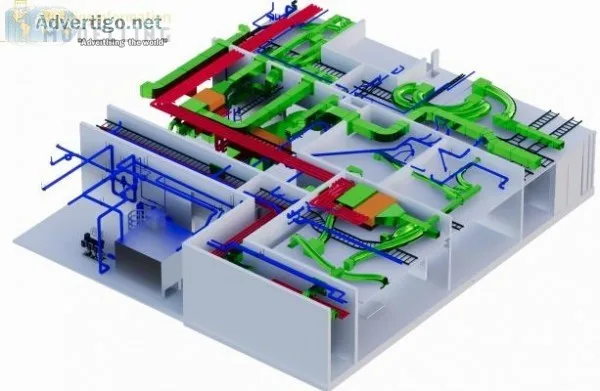 MEP BIM Modeling services&ndash Building Information Modeling