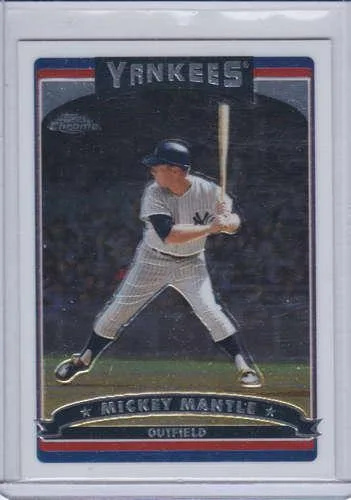 Mickey Mantle 2006 Topps Chrome Mint Condition 7