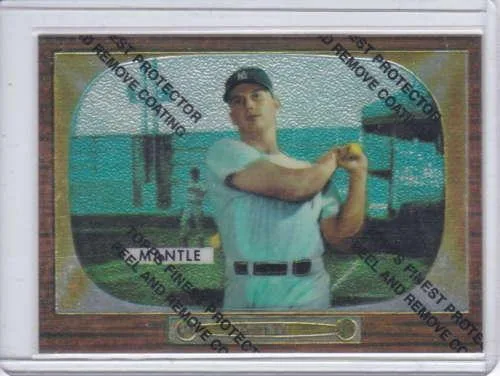 Mickey Mantle 1996 Topps Mantle Finest Commemorative 519