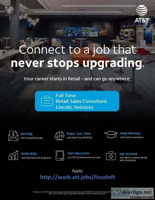 Full Time Retail Sales Consultant - Lincoln NE