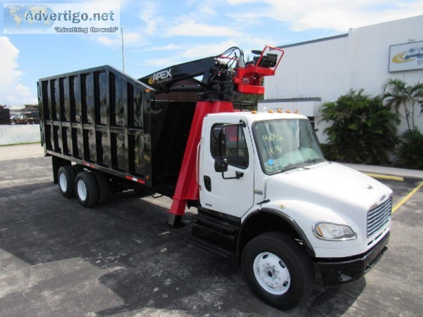 2011 Freightliner M2-106 Grapple Truck Stock BA7836