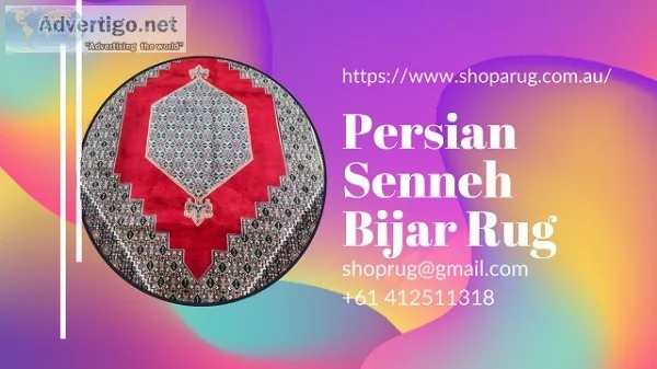Persian Senneh Bijar Rug